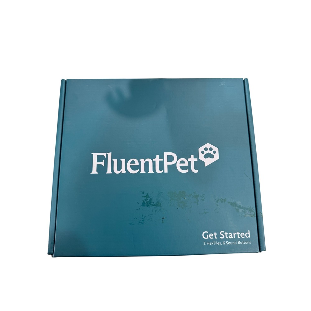 FluentPet Get Started Kit 3 HexTiles 6 Sound Buttons Dog Communication Set NEW